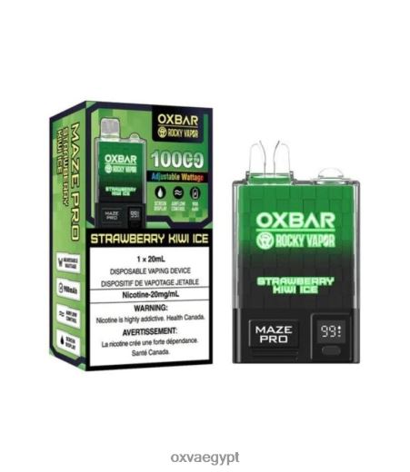 OXVA Online Store 84T06R27 | ثلج فراولة كيوي OXVA OXBAR MAZE PRO 10000